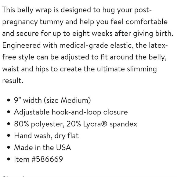 Belly Bandit Original Postpartum Wrap - Picture 14 of 15